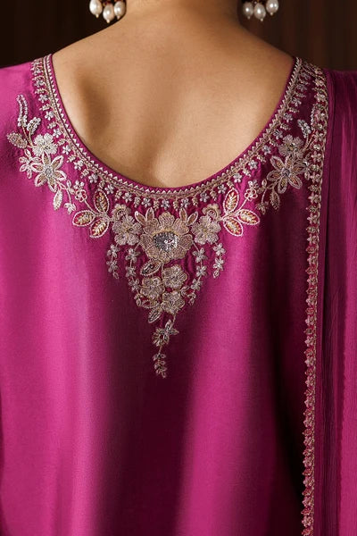Baroque - Pret Formal | EMBROIDERED SHEESHA SILK PR-1290