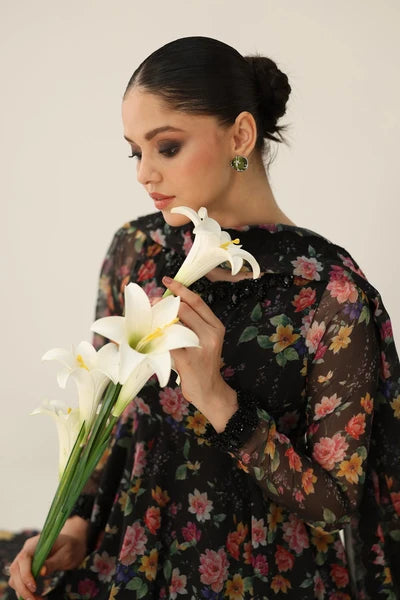 Baroque - Pret Formal | EMBROIDERED CHIFFON PR-1158