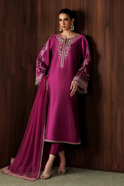 Baroque - Pret Formal | EMBROIDERED SHEESHA SILK PR-1290