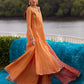 Farah Talib Aziz Mayna Festive Luxe Pret '25 - Anarkali Apricot Kalidaar And Dupatta