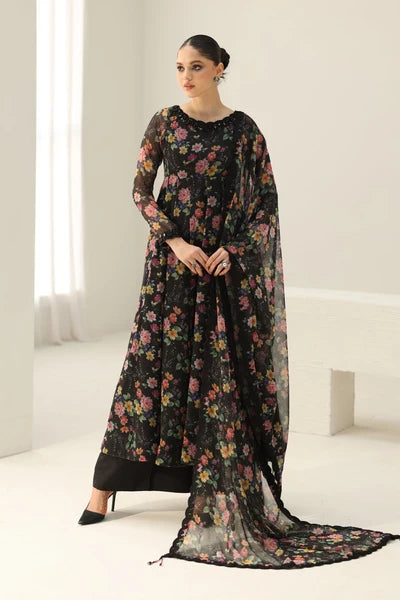 Baroque - Pret Formal | EMBROIDERED CHIFFON PR-1158