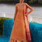 Farah Talib Aziz Mayna Festive Luxe Pret '25 - Anarkali Apricot Kalidaar And Dupatta