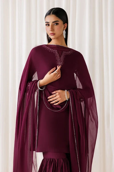 Baroque - Pret Formal | EMBROIDERED CHIFFON EN-1292