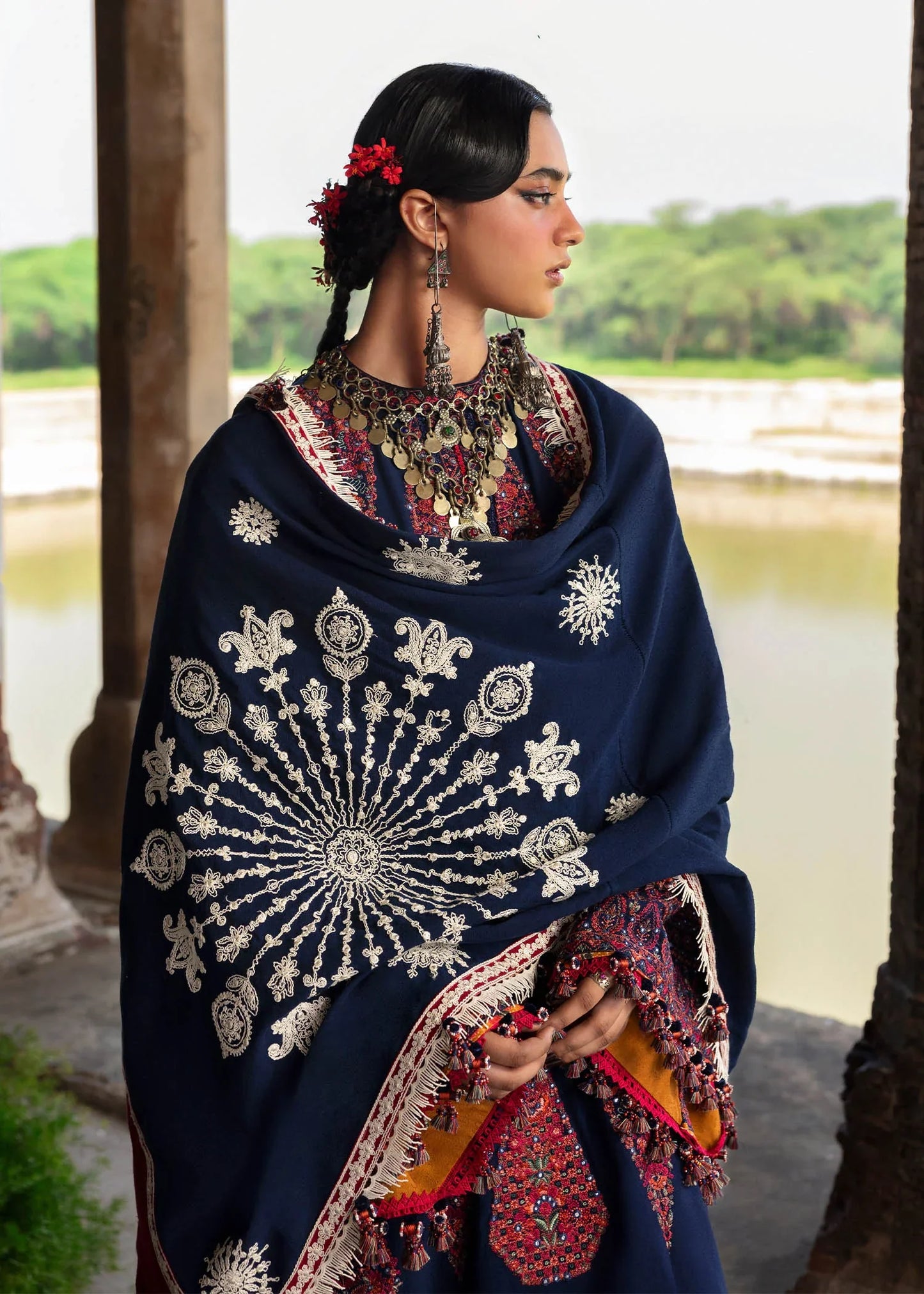 Hussain Rehar Karandi Unstitched '25 - Gulbano