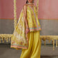 Farah Talib Aziz Mayna Festive Prints '25 - Zaria Kiwi Shirt And Dupatta