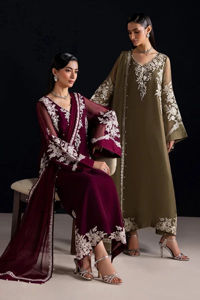 Baroque - Pret Formal | EMBROIDERED CHIFFON PR-1322