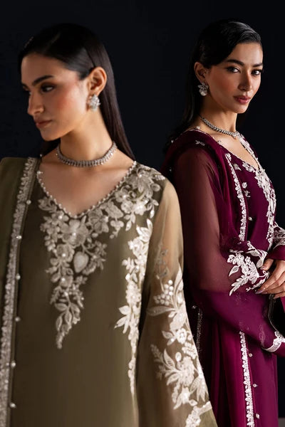 Baroque - Pret Formal | EMBROIDERED CHIFFON PR-1322