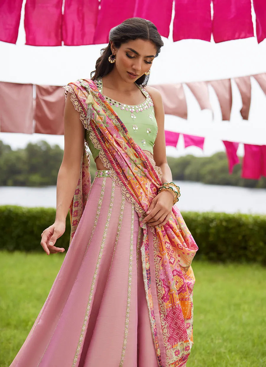 Farah Talib Aziz Mayna Festive Luxe Pret '25 - Raga Lehnga Choli