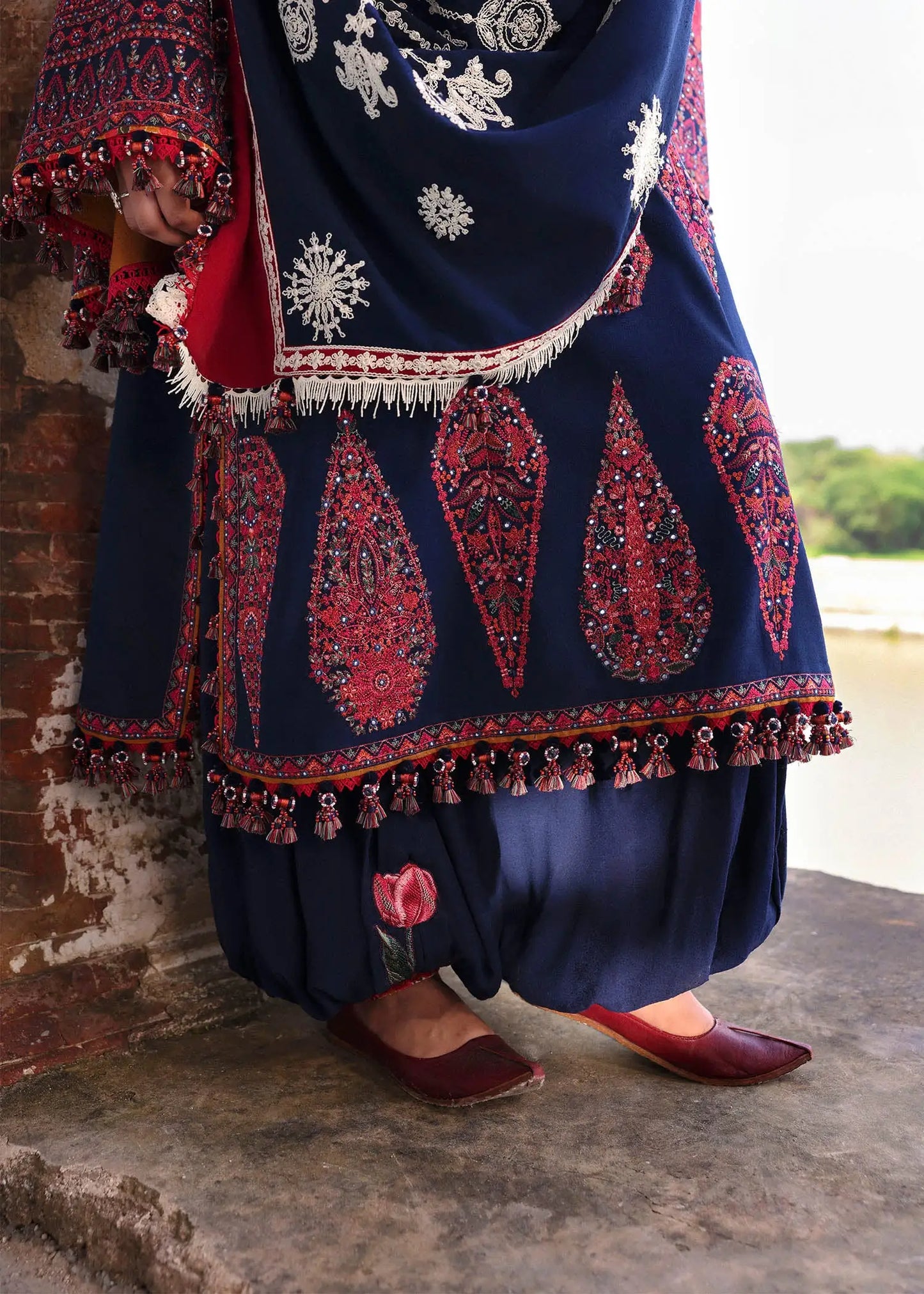 Hussain Rehar Karandi Unstitched '25 - Gulbano