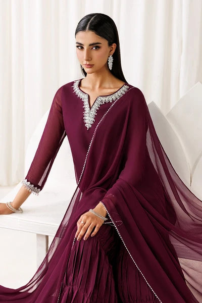 Baroque - Pret Formal | EMBROIDERED CHIFFON EN-1292