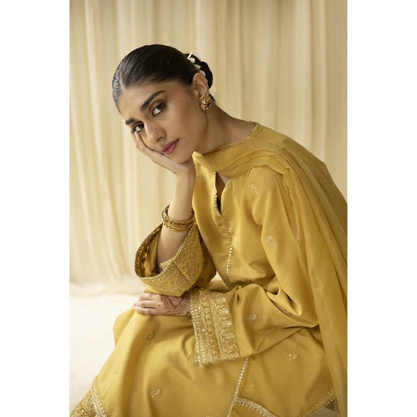 MUSTARD OUTFIT | EID' 23 | DYOT