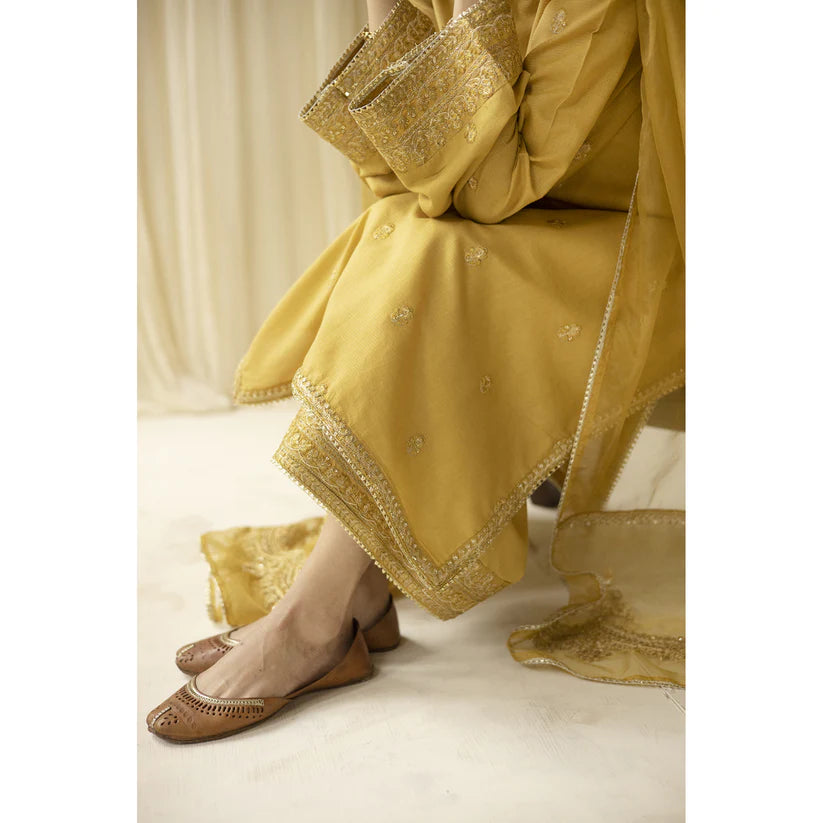 MUSTARD OUTFIT | EID' 23 | DYOT