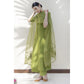 PEAR GREEN OUTFIT | FESTIVE' 23 | DYOT