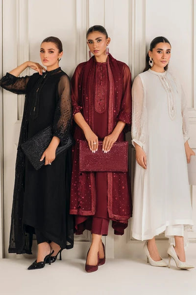 Baroque - Pret Formal | EMBROIDERED CHIFFON PR-1135