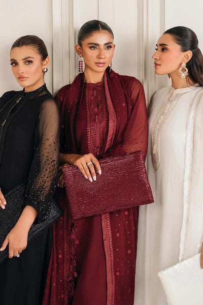 Baroque - Pret Formal | EMBROIDERED CHIFFON PR-1135