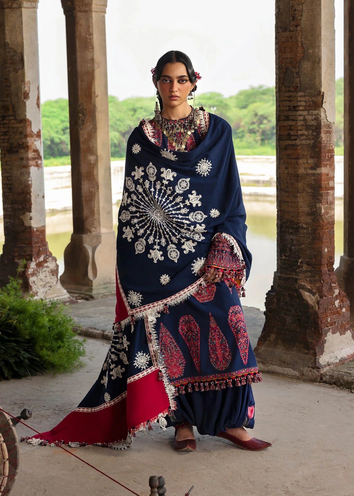 Hussain Rehar Karandi Unstitched '25 - Gulbano