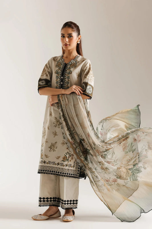 ETHNC EMBROIDERED SUIT (E1009/203/006)