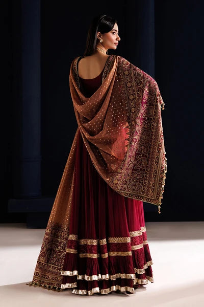 Baroque - Pret Formal |EMBROIDERED CHIFFON PR-1315