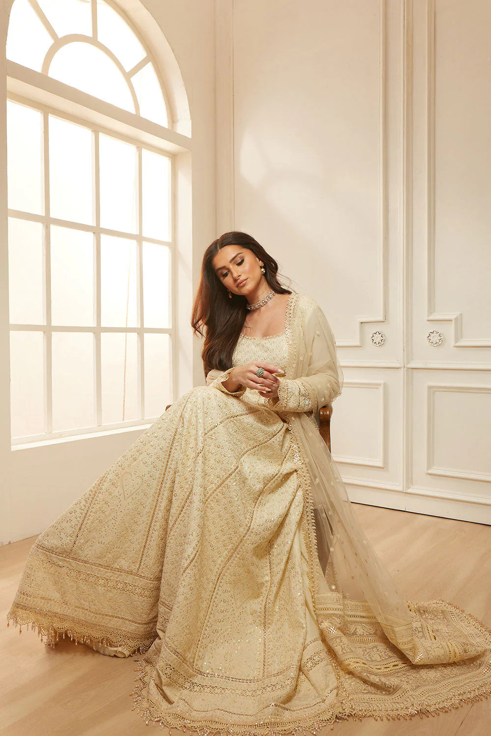 Design 1A Luxury Lawn Eid Edition 2026 Unstitched