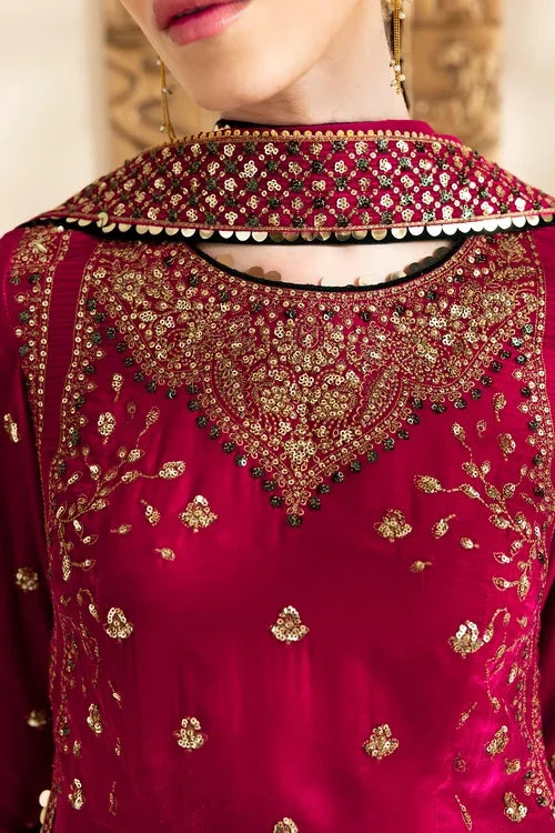 Jazmin Chandni Velvet Formals '26 - Embroidered Velvet Formal CVF26-D06