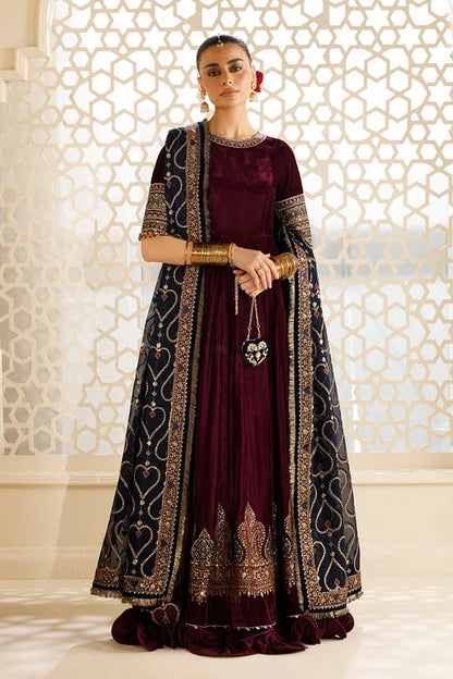 Jazmin Chandni Velvet Formals '26 - Embroidered Velvet Formal CVF26-D04