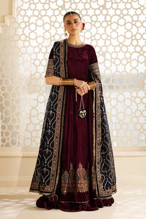 Jazmin Chandni Velvet Formals '26 - Embroidered Velvet Formal CVF26-D04