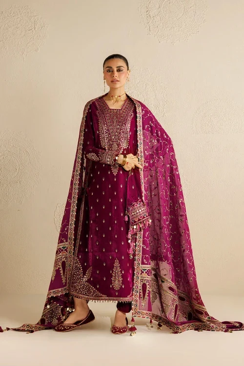 Jazmin Chandni Velvet Formals '26 - Embroidered Velvet Formal CVF26-D12