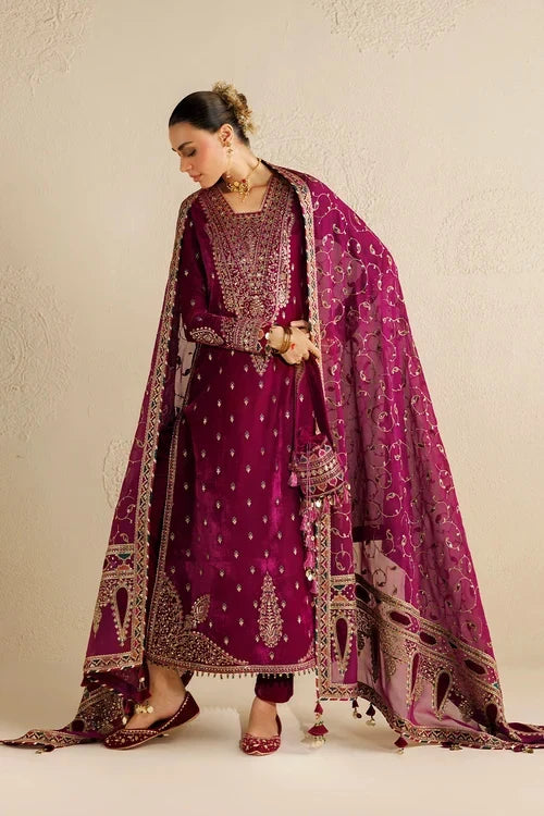 Jazmin Chandni Velvet Formals '26 - Embroidered Velvet Formal CVF26-D12