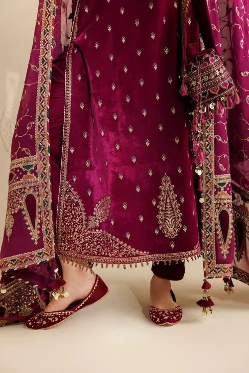 Jazmin Chandni Velvet Formals '26 - Embroidered Velvet Formal CVF26-D12