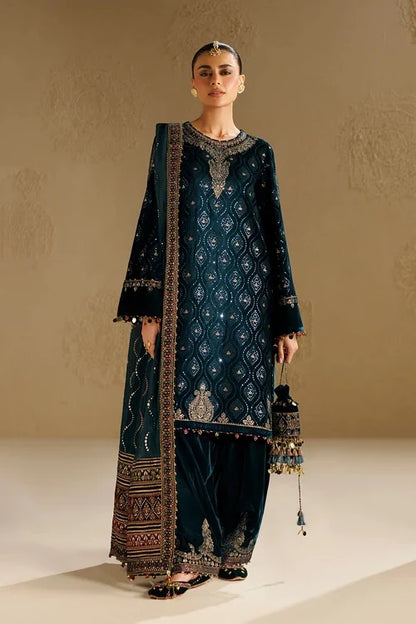 Jazmin Chandni Velvet Formals '26 - Embroidered Velvet Formal CVF26-D02