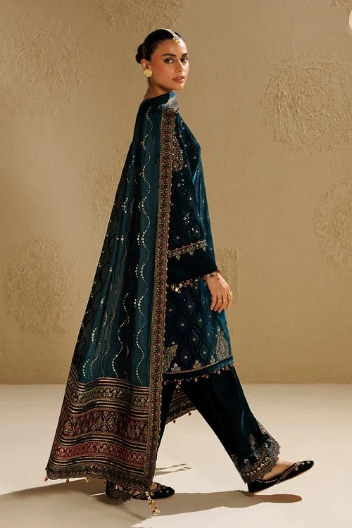 Jazmin Chandni Velvet Formals '26 - Embroidered Velvet Formal CVF26-D02