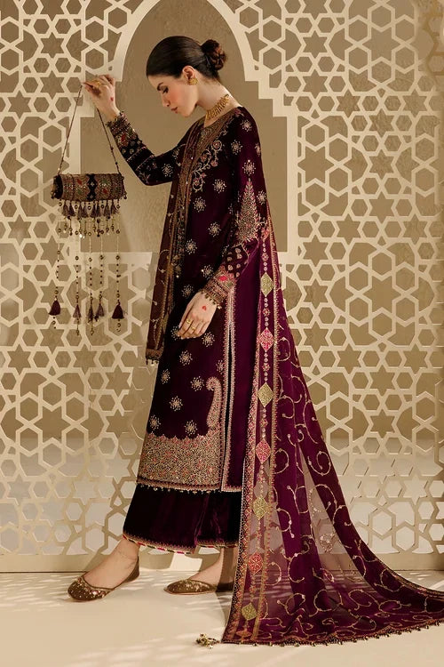 Jazmin Chandni Velvet Formals '26 - Embroidered Velvet Formal CVF26-D08