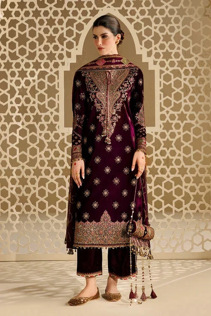 Jazmin Chandni Velvet Formals '26 - Embroidered Velvet Formal CVF26-D08