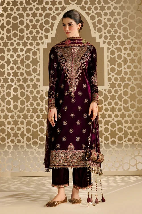 Jazmin Chandni Velvet Formals '26 - Embroidered Velvet Formal CVF26-D08