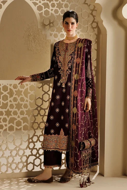 Jazmin Chandni Velvet Formals '26 - Embroidered Velvet Formal CVF26-D08