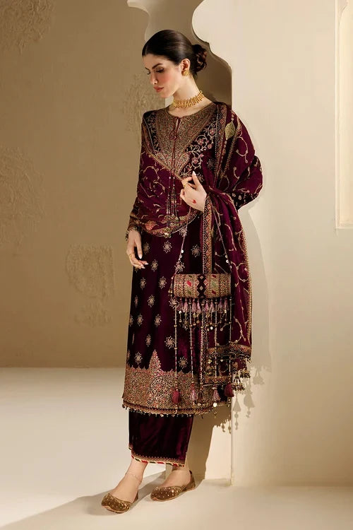 Jazmin Chandni Velvet Formals '26 - Embroidered Velvet Formal CVF26-D08