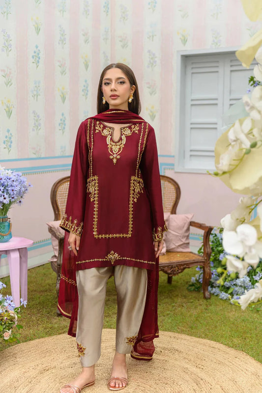 Cinnamon | Zarayna-Festive Formals '25 | Flairs Studio
