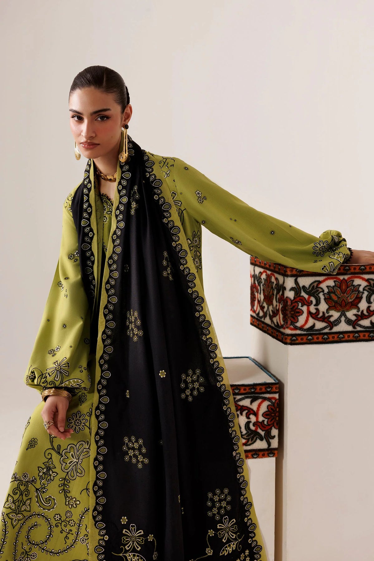 QLW-01 AMARAH Qalamkar - Qline Linen '26