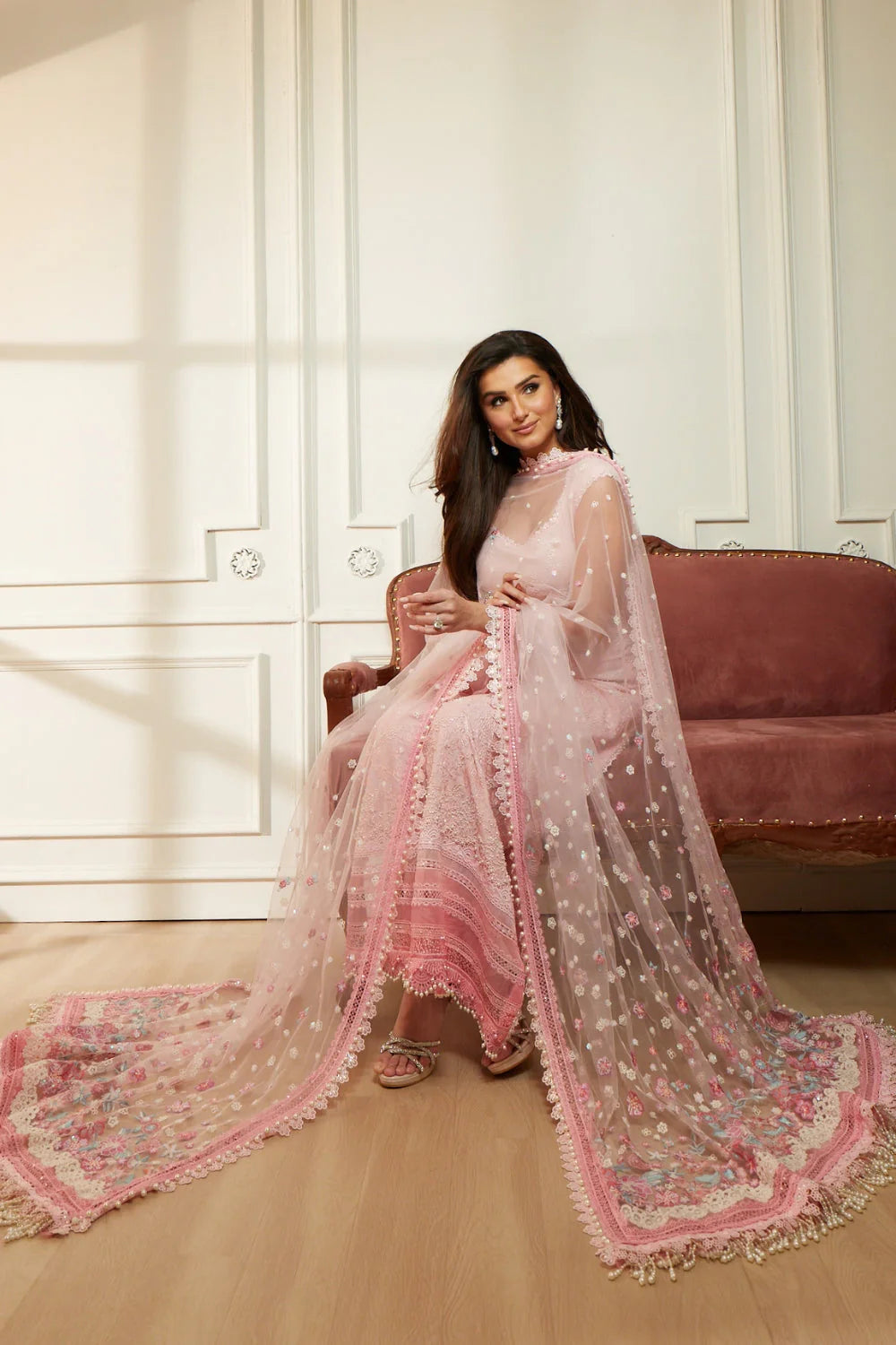 Design 7B Luxury Lawn Eid Edition 2026 Unstitched