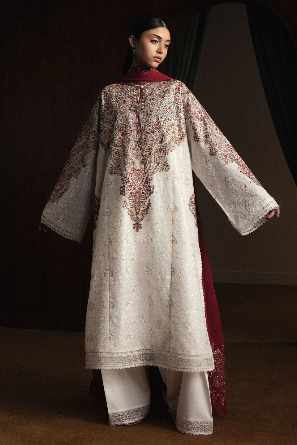 Zara Shahjahan Luxury Summer Lawn | Satori 2026 | Hikari-D7