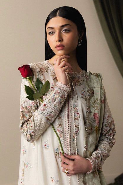 Zara Shahjahan Luxury Summer Lawn | Satori 2026 | Shiori-D5