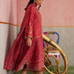 Farah Talib Aziz Mayna Festive Prints '25 - Inuki Maroon Shirt And Dupatta