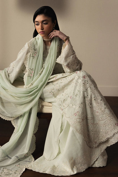 Zara Shahjahan Luxury Summer Lawn | Satori 2026 | Aoiha-D4