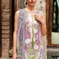 URBANE CHIFFON COLLECTION - GREEN SUIT-SET