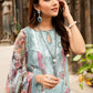 URBANE CHIFFON COLLECTION - AQUA SUIT-SET