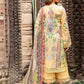 URBANE CHIFFON COLLECTION - MUSTARD SUIT-SET
