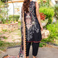 URBANE CHIFFON DUP VOL II 2024 - BLACK SUIT-SET