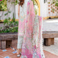 URBANE CHIFFON DUP VOL II 2024 - GREEN / PURPLE SUIT-SET