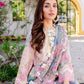 URBANE CHIFFON DUP VOL II 2024 - BLUE / PINK SUIT-SET