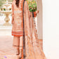 URBANE CHIFFON DUP VOL II 2024 - PEACH SUIT-SET